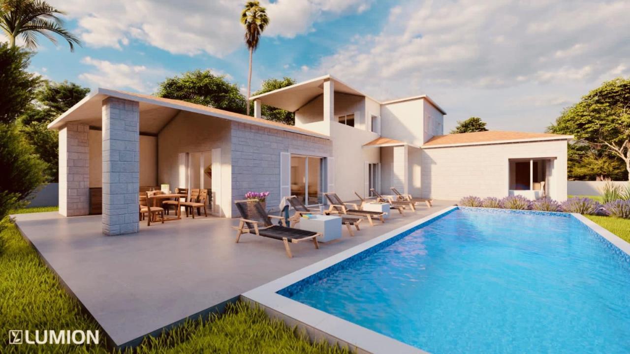 Villa Maslinik Kaštelir 外观 照片